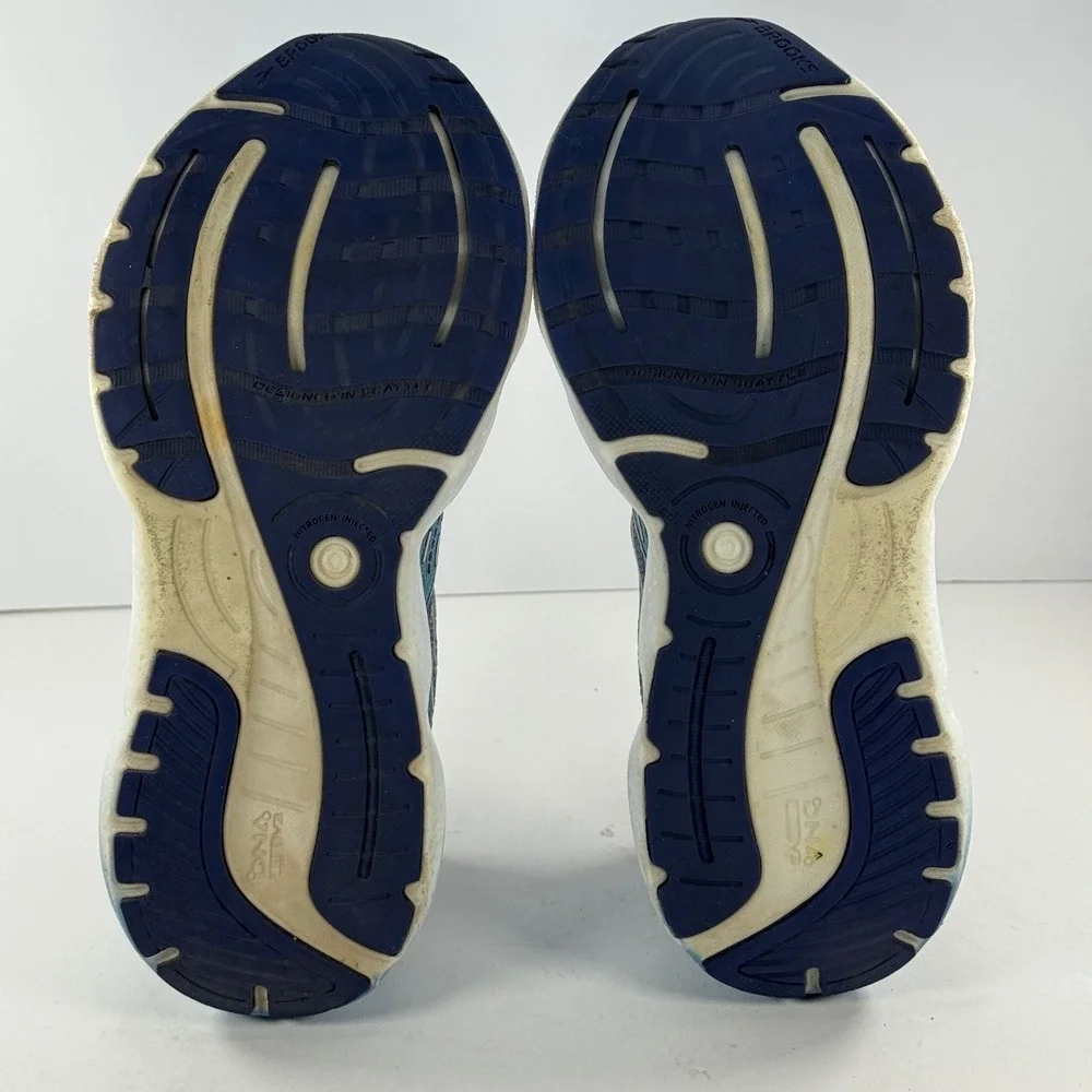 Brooks Glycerin 20 Women's Athletic Running Shoes Blue Pink Size 8.5‎